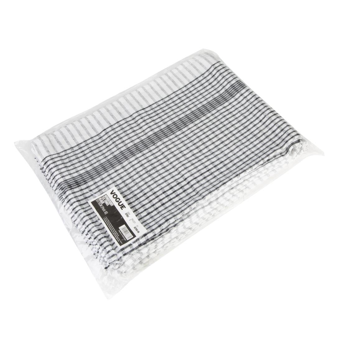 Torchons Vogue Wonderdry noirs (Lot de 10) CC597