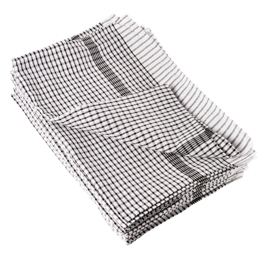 Torchons Vogue Wonderdry noirs (Lot de 10) CC597