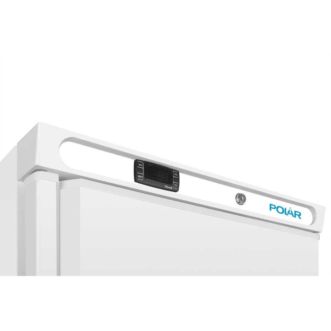 Armoire réfrigérée négative 1 porte blanche 365L Polar Série C CD613