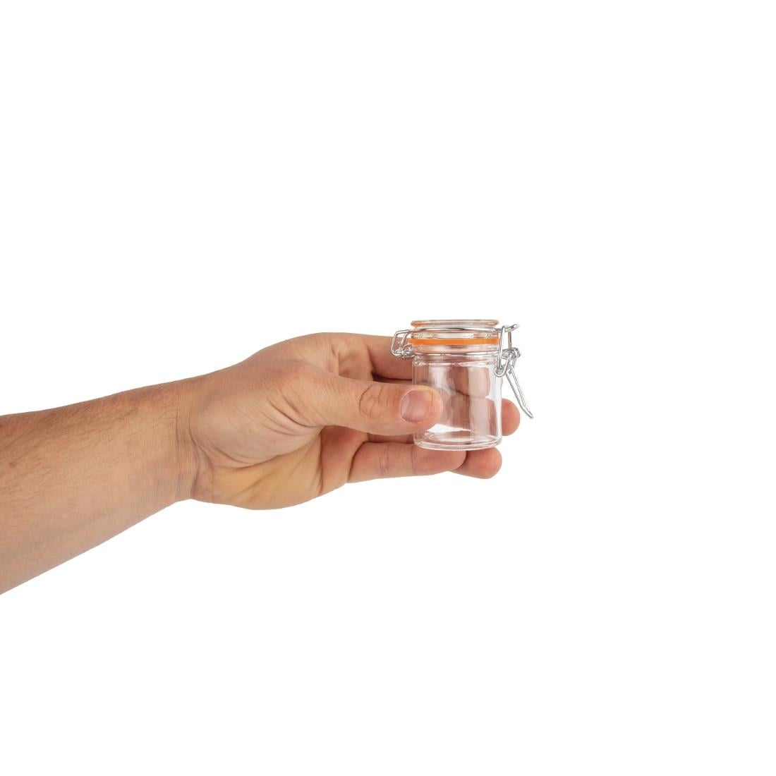 Mini bocaux à conserve 50ml Vogue (Lot de 12) CG398