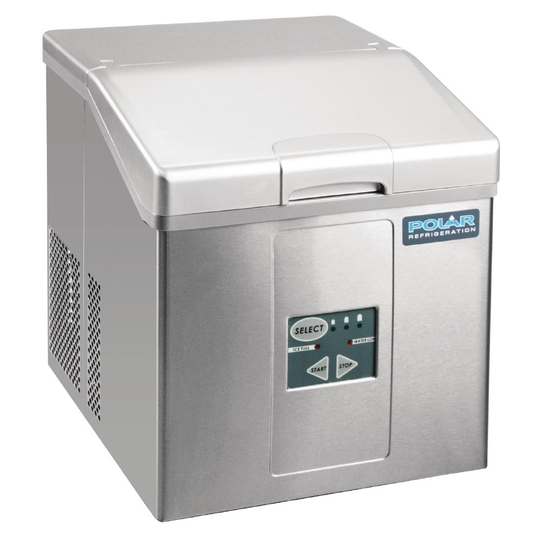 Machine à glaçons de comptoir 15kg Polar Série C CH479