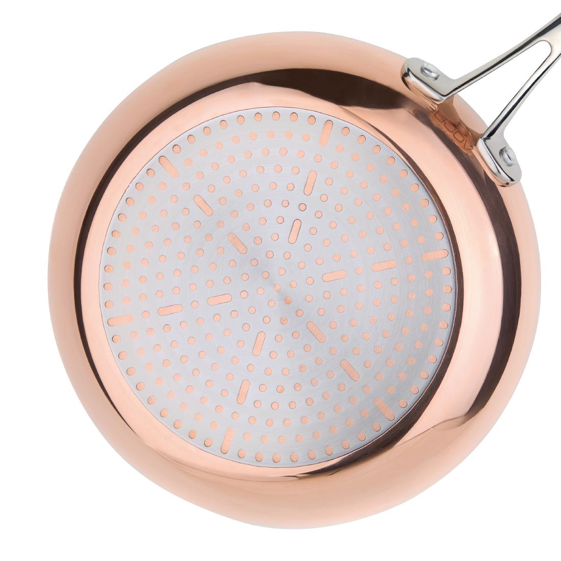 Poêle triple paroi cuivre induction Vogue 200mm CM678