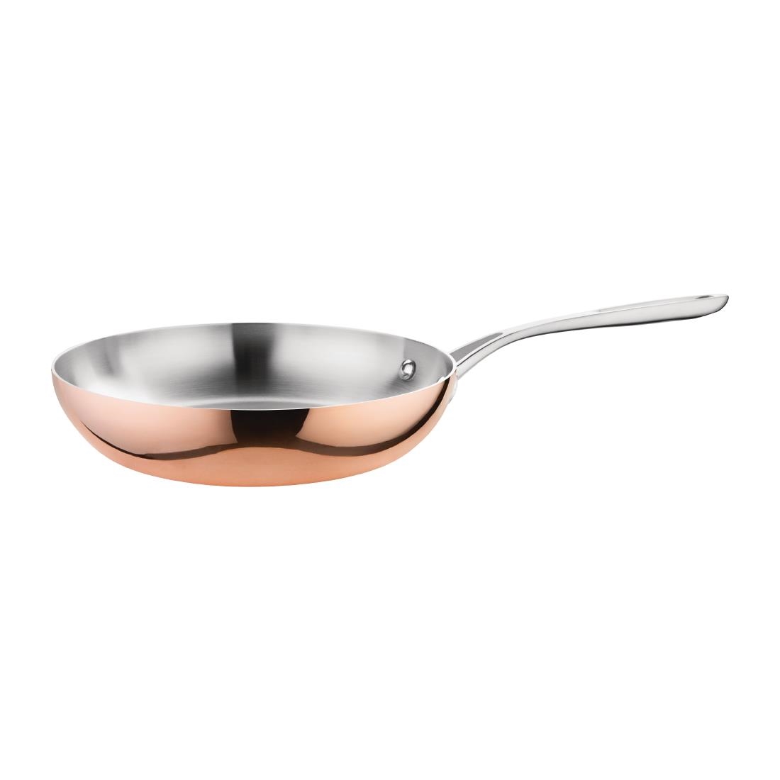 Poêle en cuivre 3 couches induction Vogue 240mm CM679