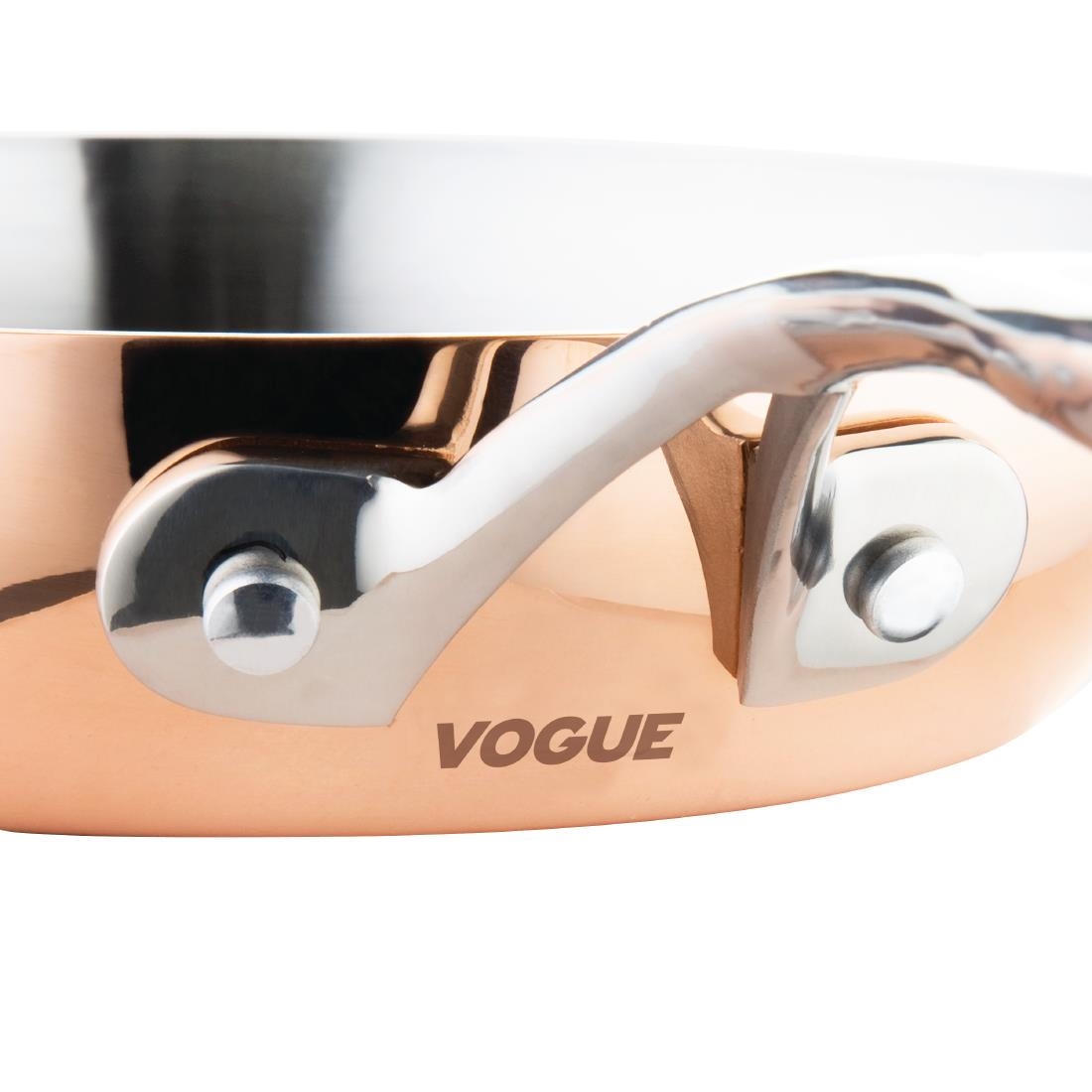 Poêle en cuivre 3 couches induction Vogue 240mm CM679