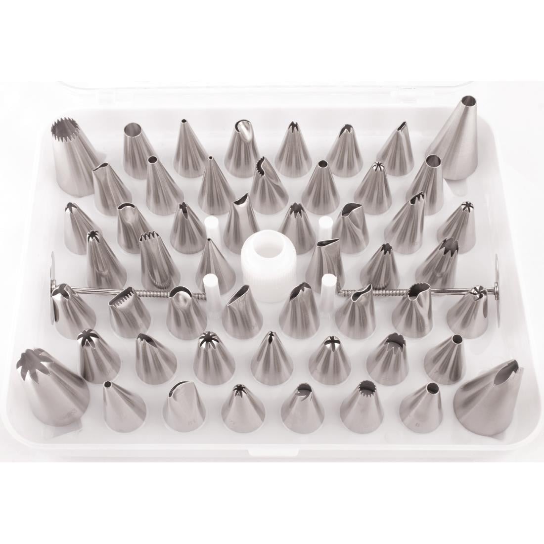 Boîte de 52 douilles pâtissières assorties Vogue CP106