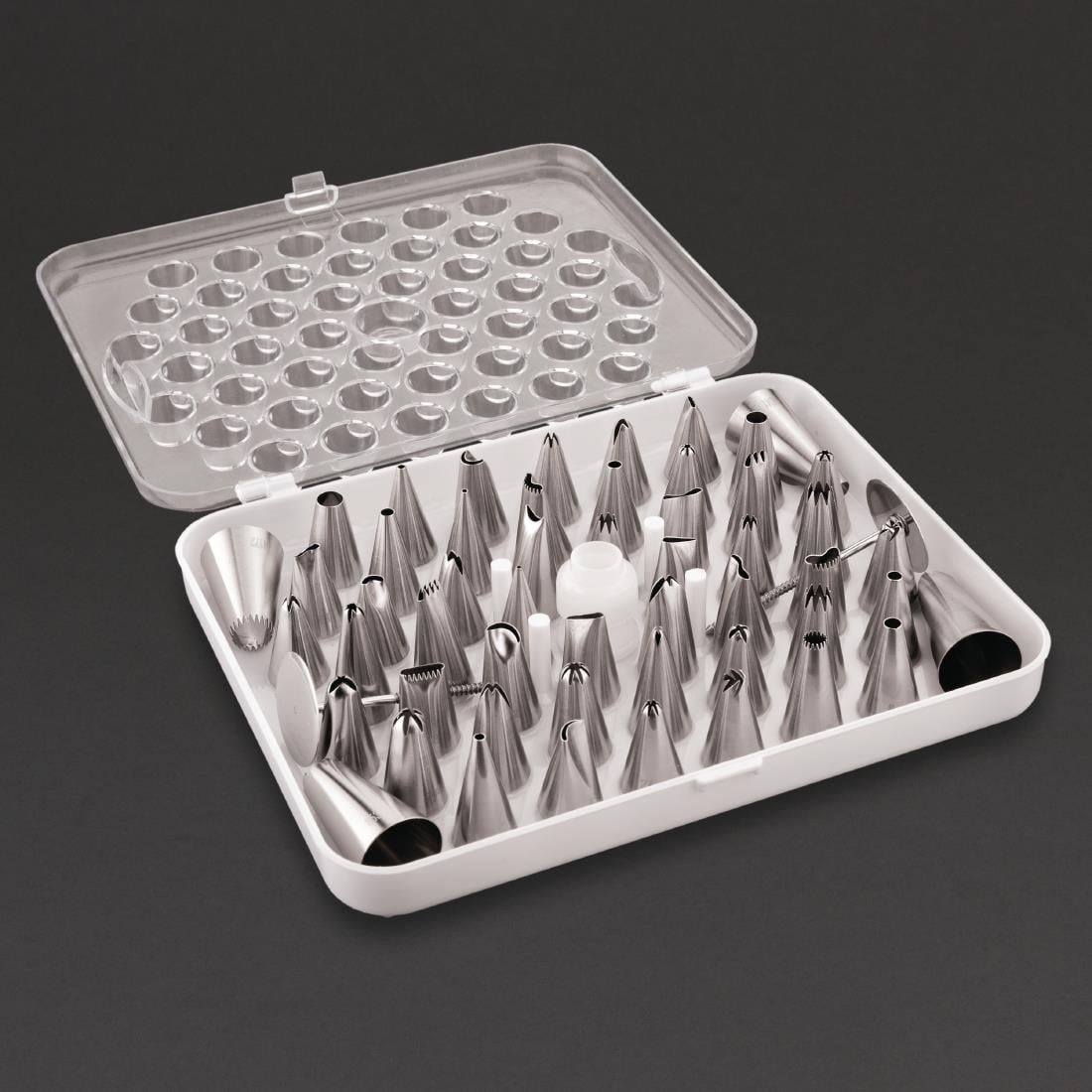 Boîte de 52 douilles pâtissières assorties Vogue CP106