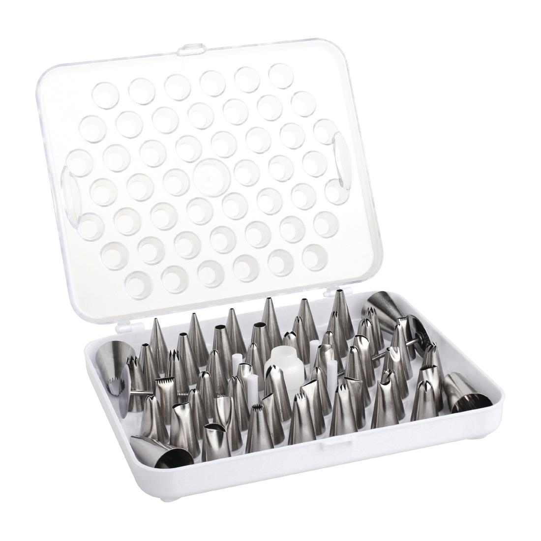 Boîte de 52 douilles pâtissières assorties Vogue CP106