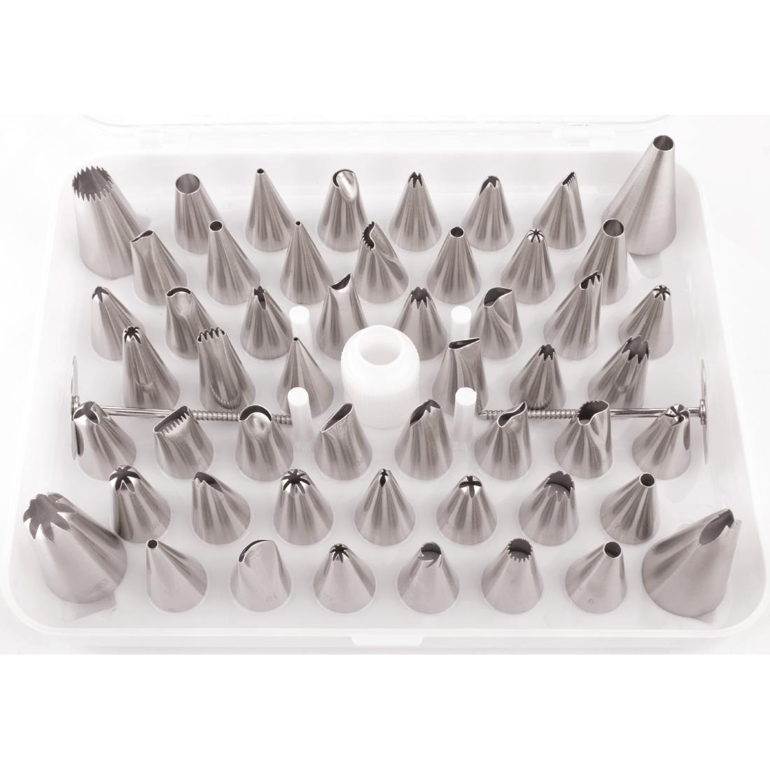 Boîte de 52 douilles pâtissières assorties Vogue CP106