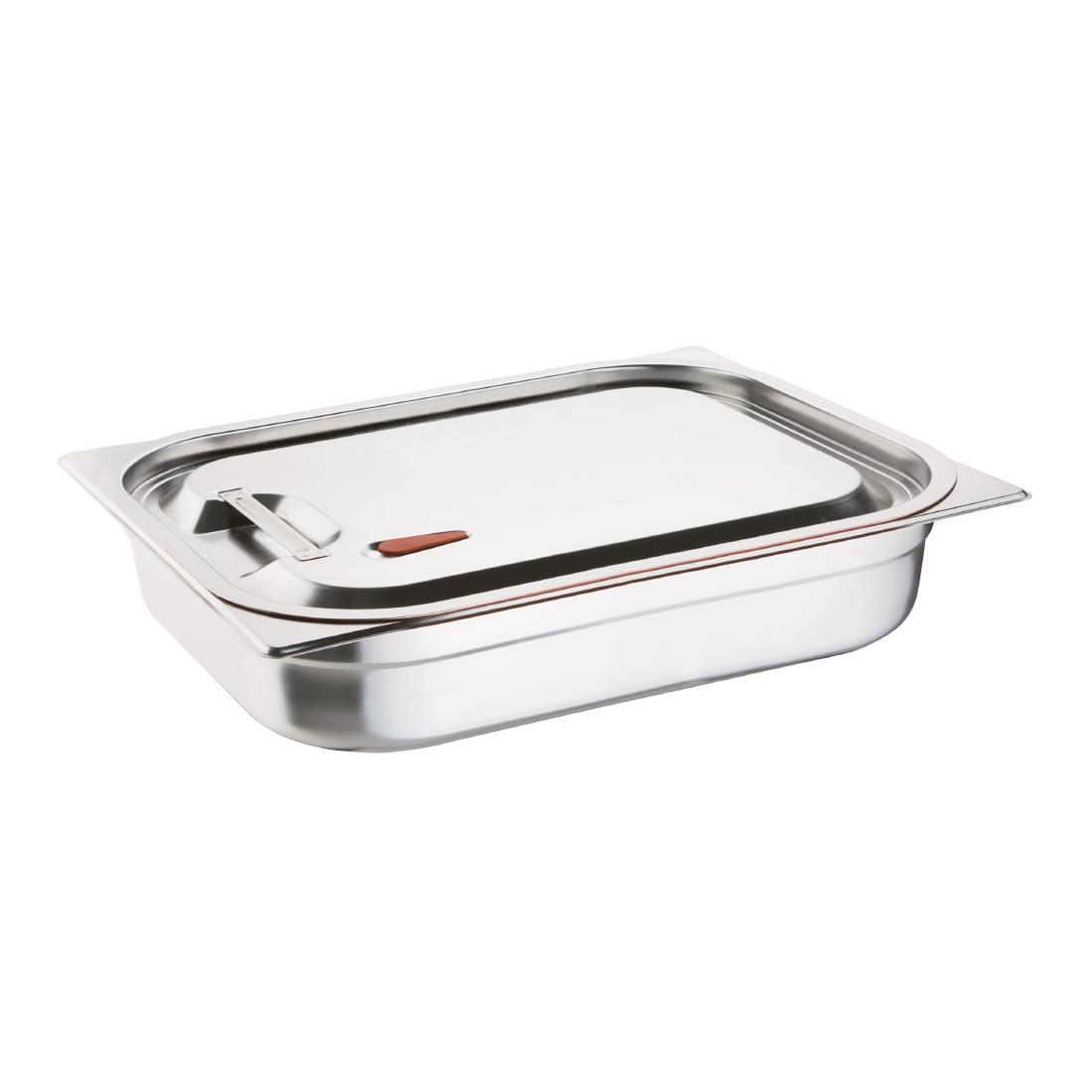 Couvercle hermétique inox et silicone Vogue GN 1/1 CP268