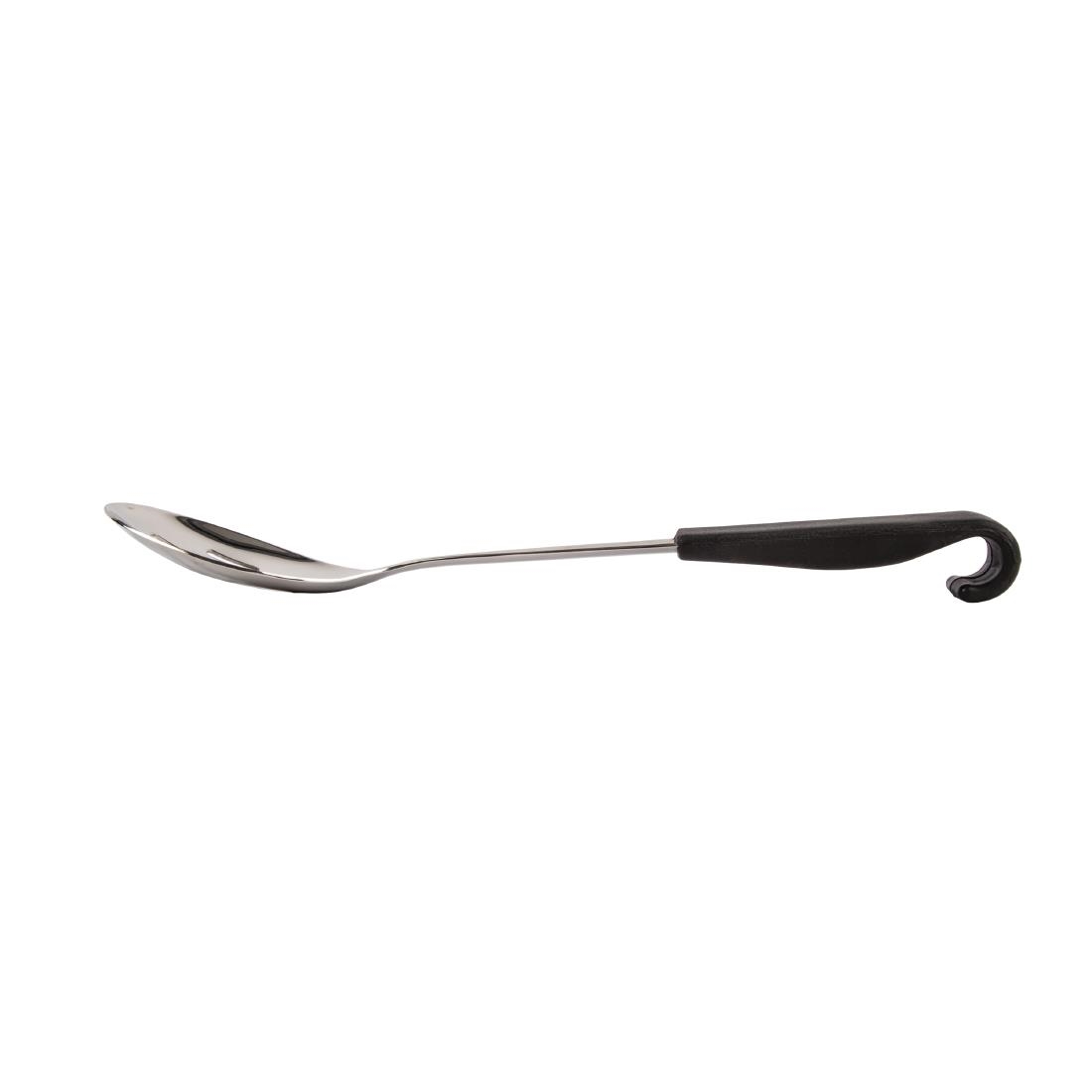 Cuillère de service perforée manche noir Vogue 34 cm CS911