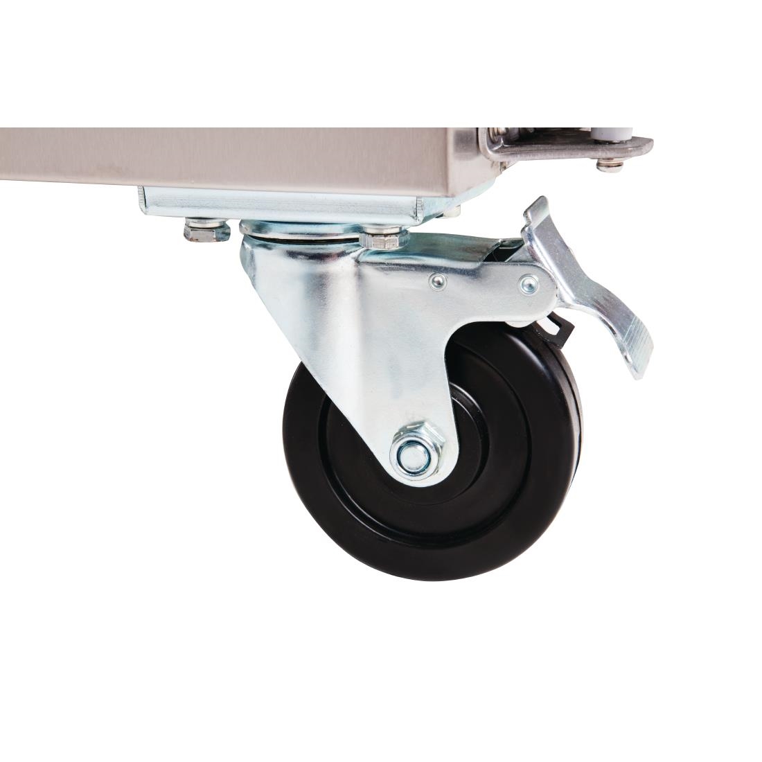 Comptoir de préparation réfrigéré GN avec pare-haleine Polar Série U 2 portes CT393