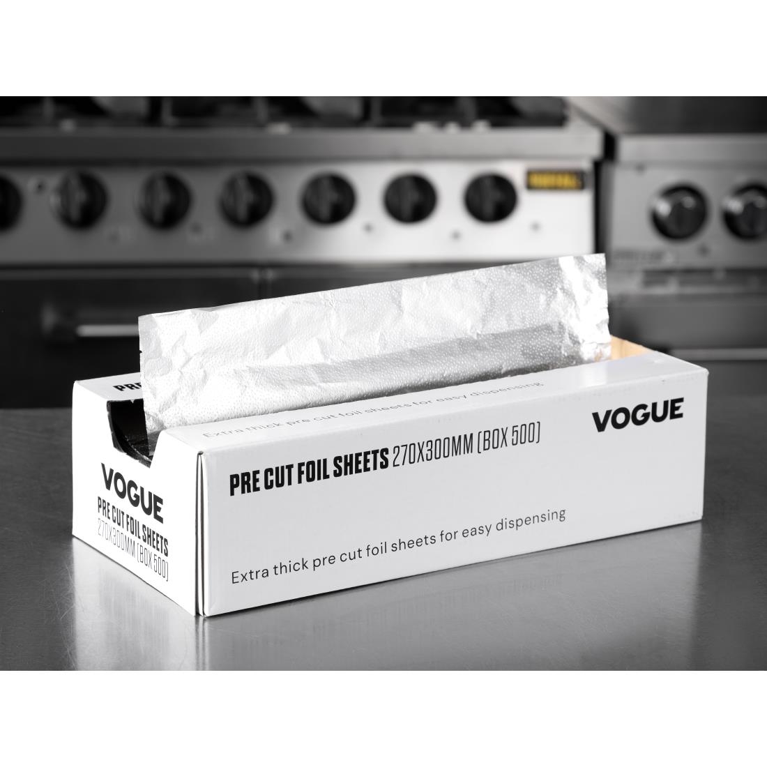 Feuilles d'aluminium Vogue 270x300mm (lot de 500) CU259