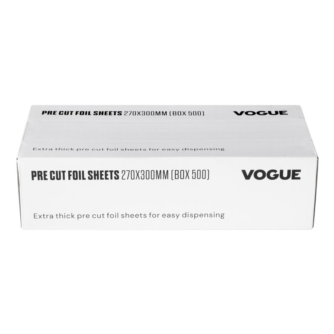 Feuilles d'aluminium Vogue 270x300mm (lot de 500) CU259