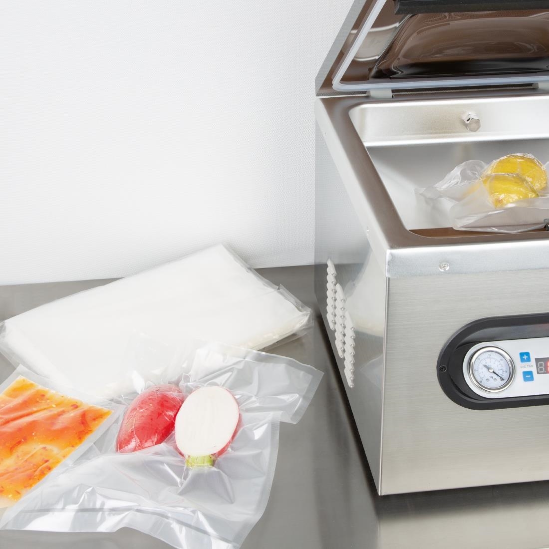 Sacs de mise sous vide gaufrés Vogue 200x400mm (lot de 50) CU371