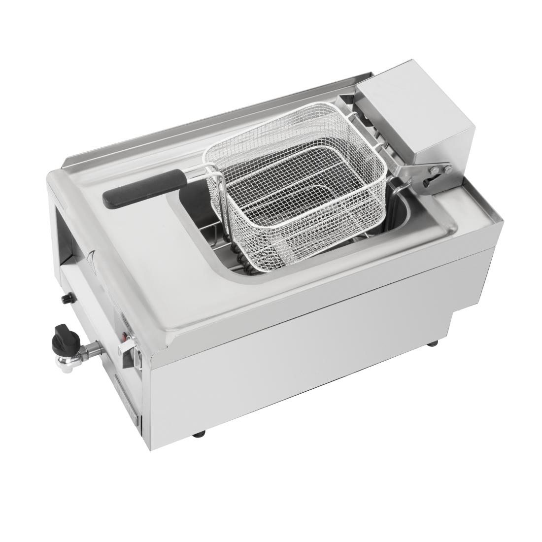 Friteuse électrique simple Buffalo Série 600 8L CU476