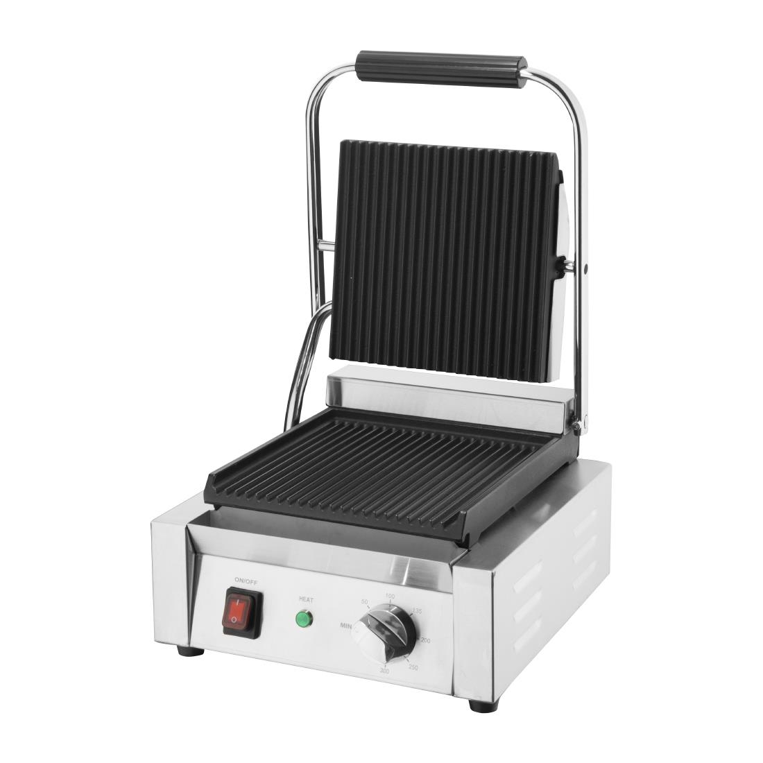 Gril de contact simple Bistro Buffalo rainuré/rainuré CU600