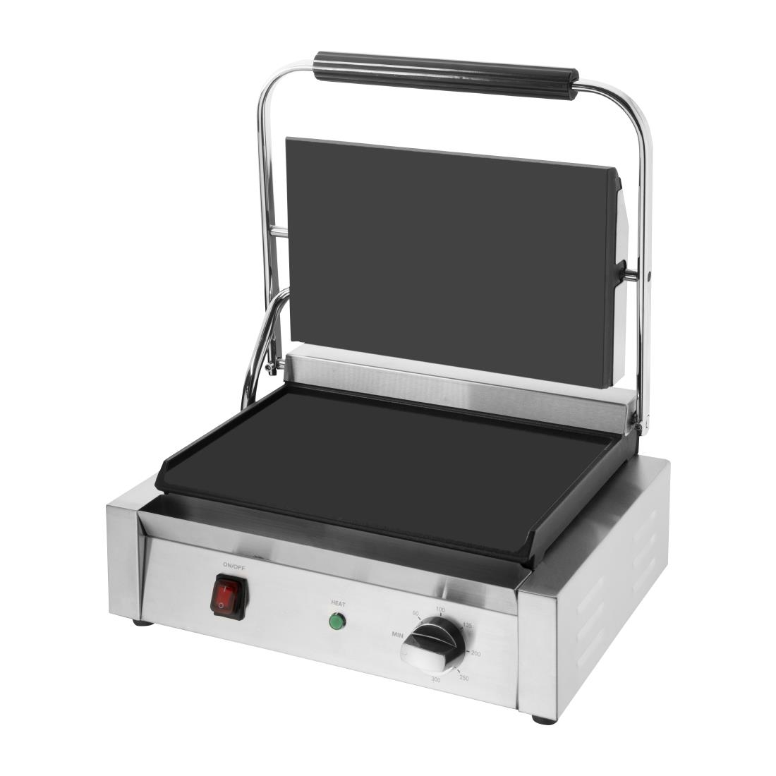 Grand gril de contact simple Bistro Buffalo lisse/lisse CU603