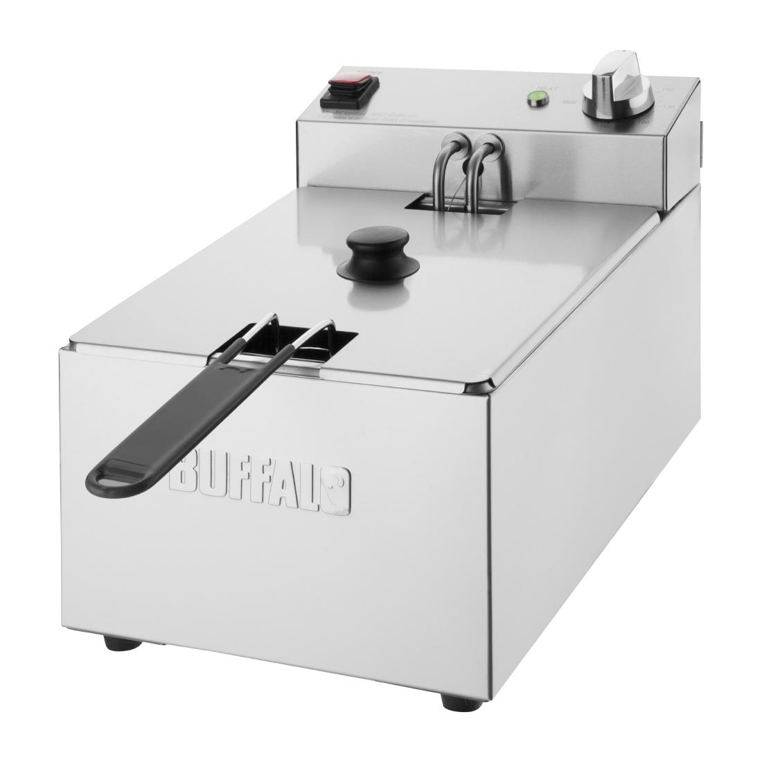 Friteuse de comptoir simple avec panier Buffalo 5L CU616