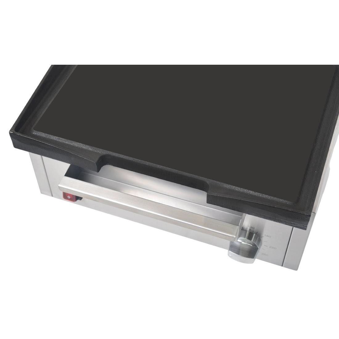 Plancha électrique en fonte Buffalo 1,8kW CU965