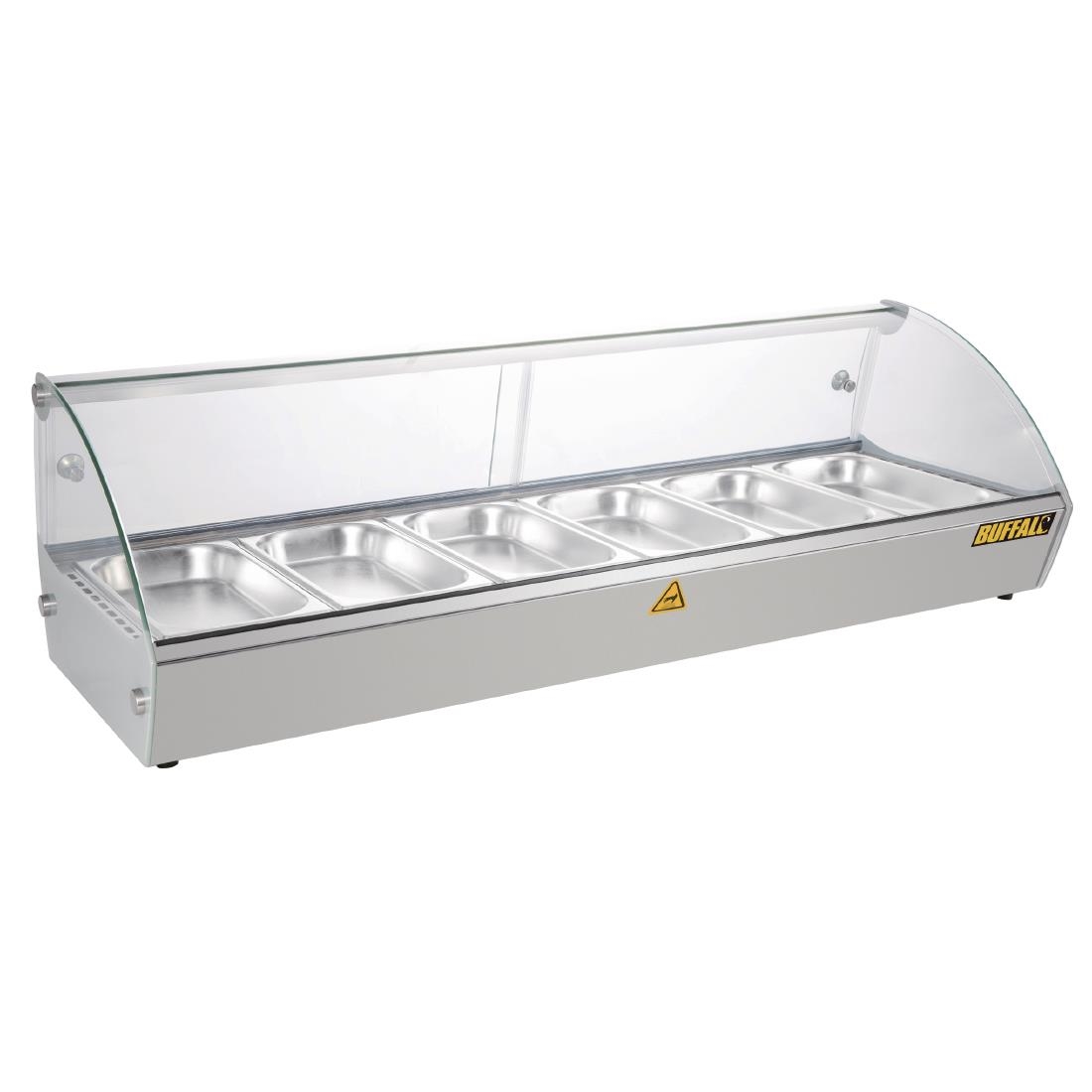Vitrine chauffante à poser Buffalo 120 cm CW148