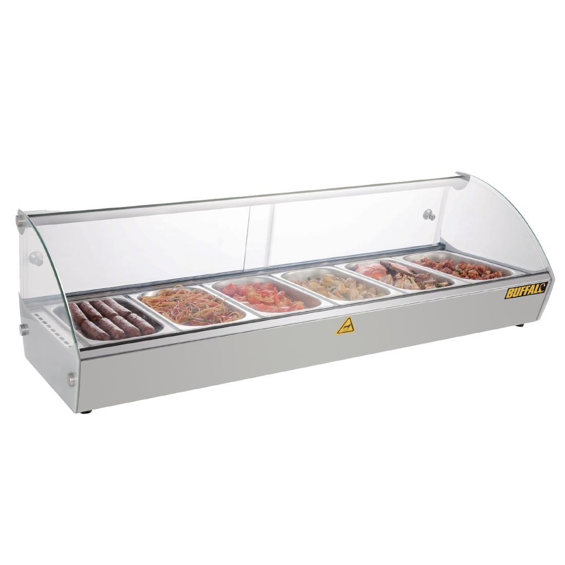Vitrine chauffante à poser Buffalo 120 cm CW148