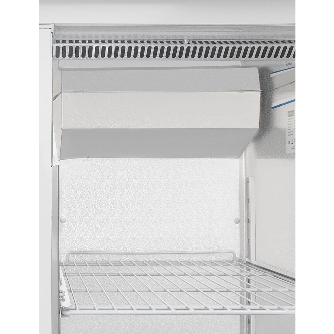Vitrine réfrigérée positive simple GN 2/1 Polar Série G CW197