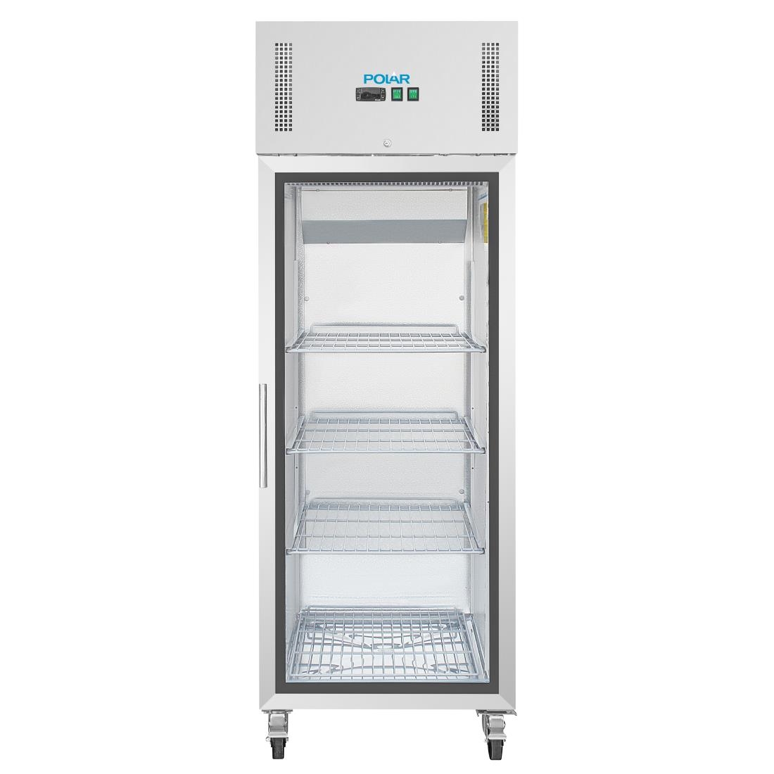 Vitrine réfrigérée positive simple GN 2/1 Polar Série G CW197