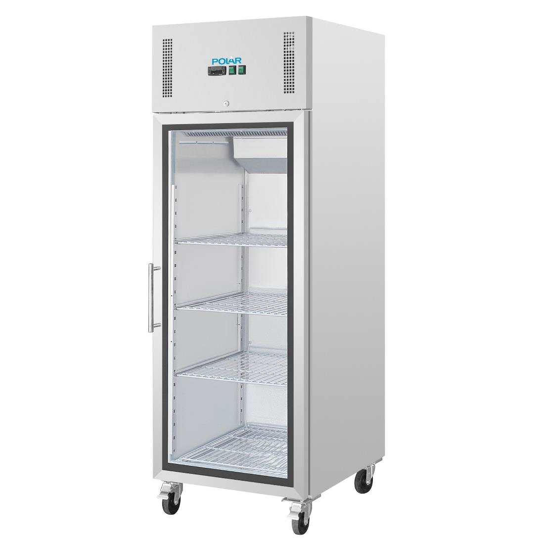Vitrine réfrigérée positive simple GN 2/1 Polar Série G CW197
