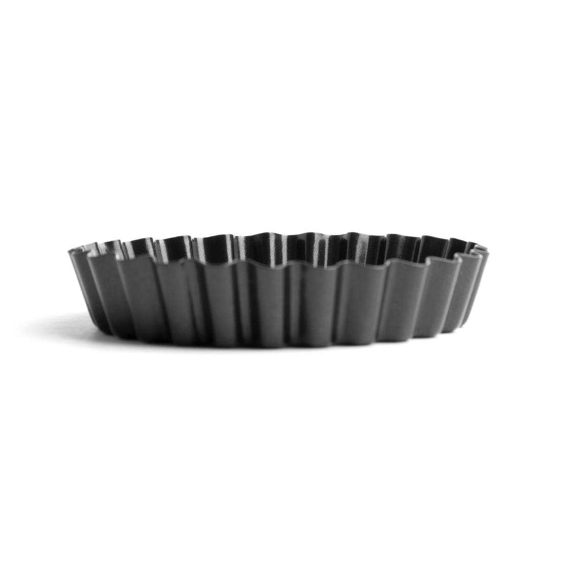 Moule à tartelette cannelé antiadhésif avec fond amovible Vogue 10 cm (x3) CW991