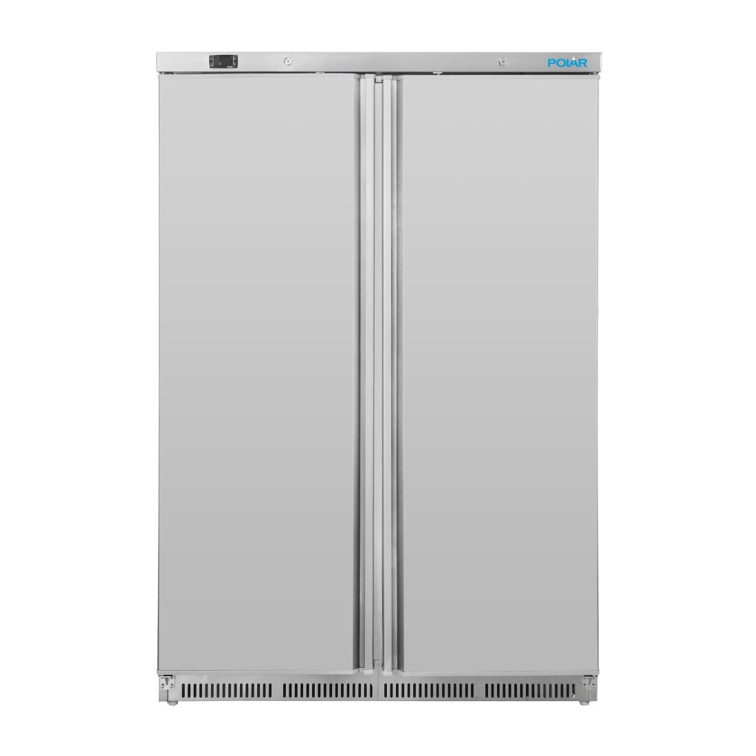 Armoire réfrigérée positive double porte 744L Polar Série C inox CZ783
