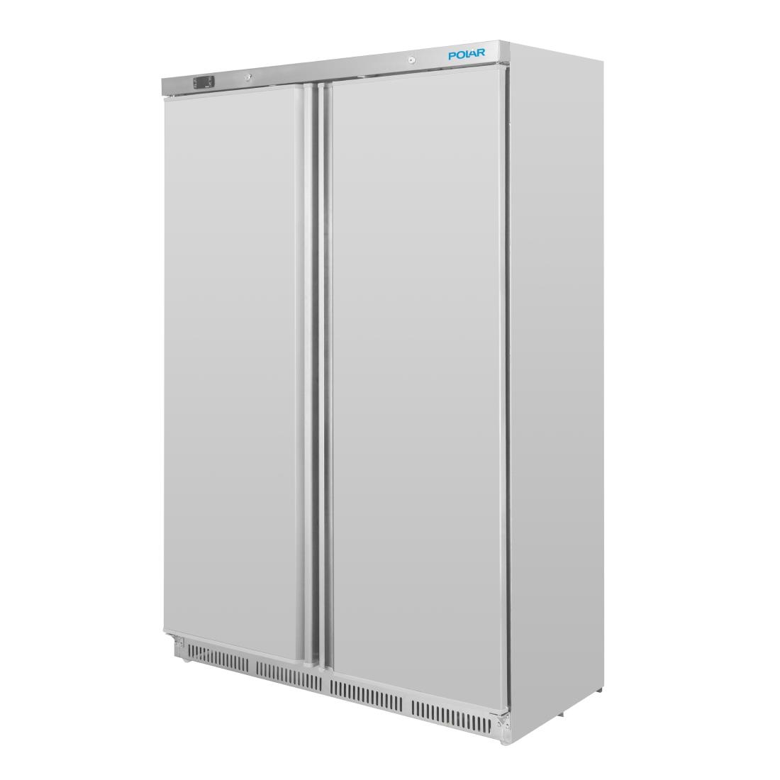Armoire réfrigérée positive double porte 744L Polar Série C inox CZ783