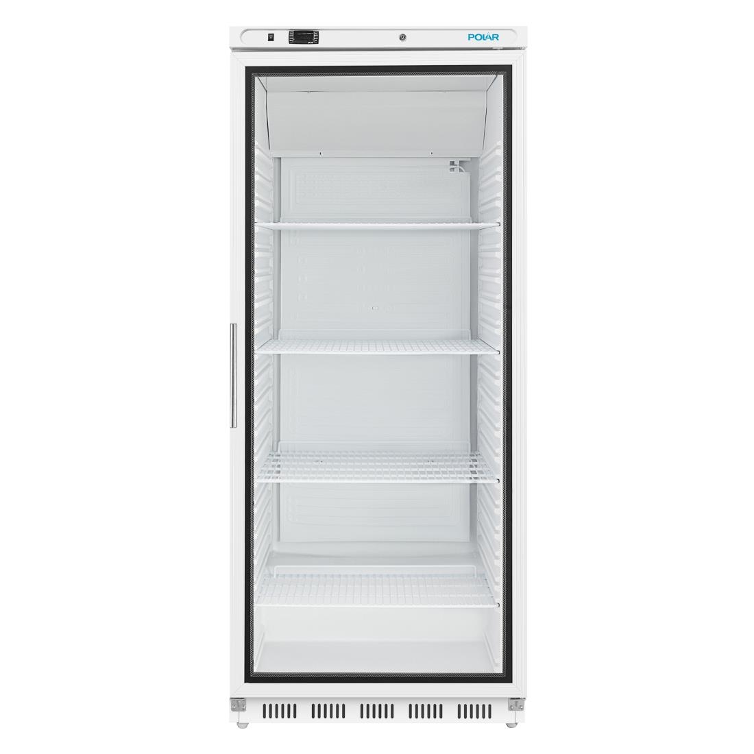 Vitrine réfrigérée positive Polar Série C blanche 600L CZ787
