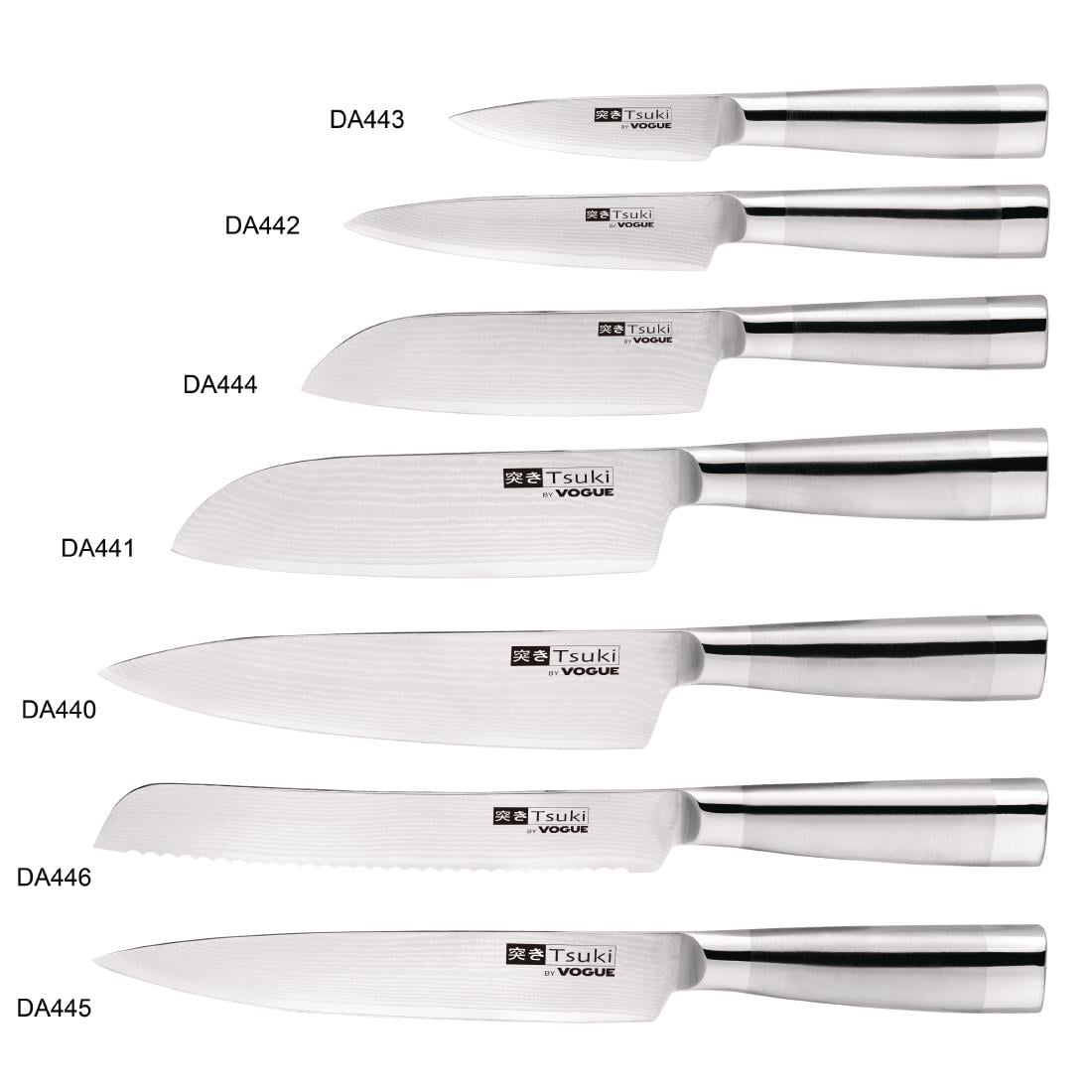 Couteau de cuisine japonais Series 8 Vogue Tsuki 20cm DA440