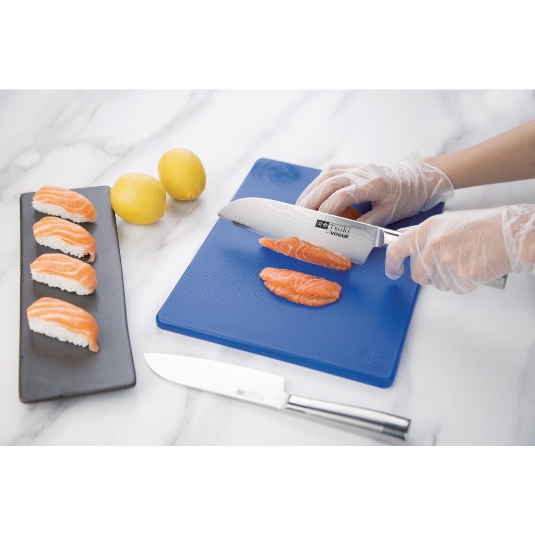 Couteau japonais Santoku Series 8 Vogue Tsuki 17,5cm DA441