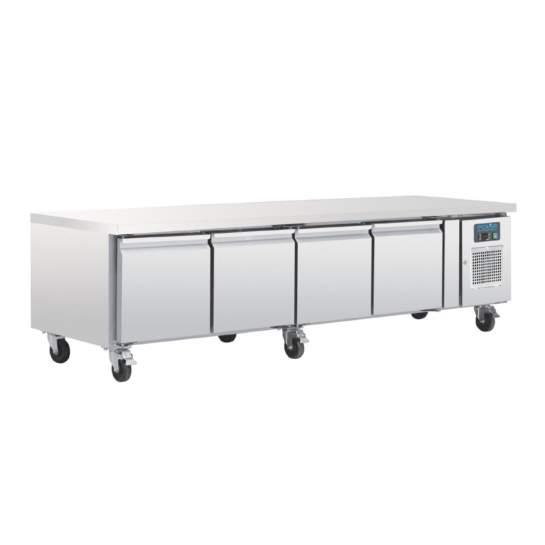 Soubassement réfrigéré positif GN 1/1 Polar Série U 4 portes DA464