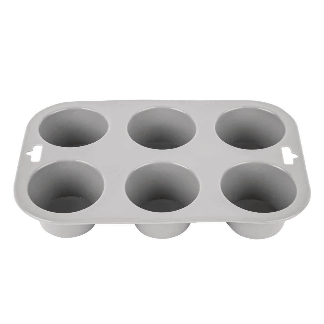 Plaque flexible en silicone 6 muffins Vogue DA520