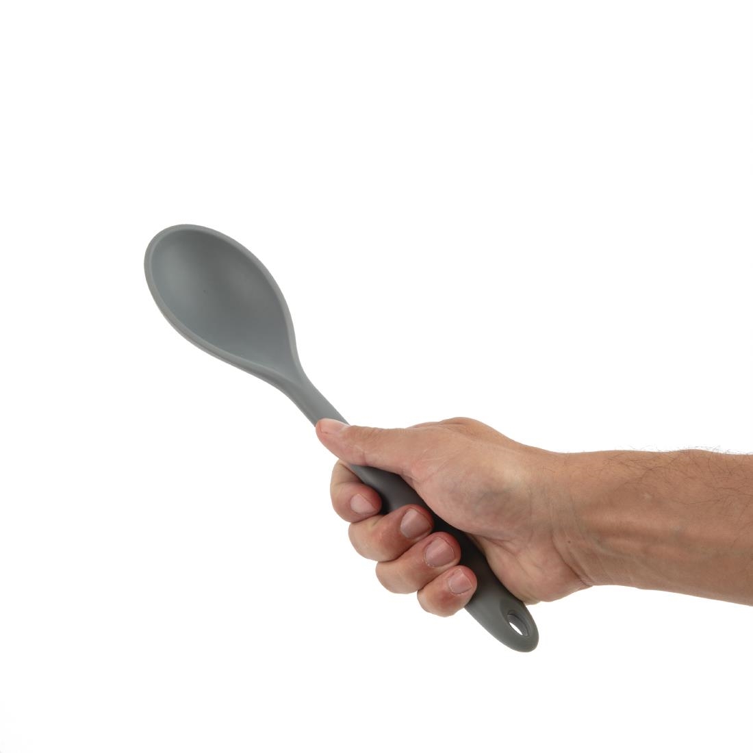 Cuillère grise en silicone résistant à la chaleur Vogue  DA523
