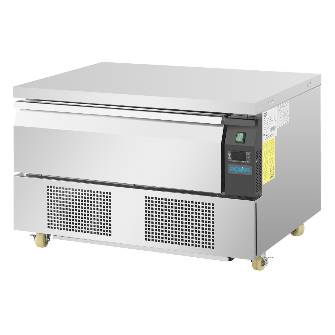 Soubassement double réfrigération 1 tiroir Polar Série U 2x GN 1/1 DA994