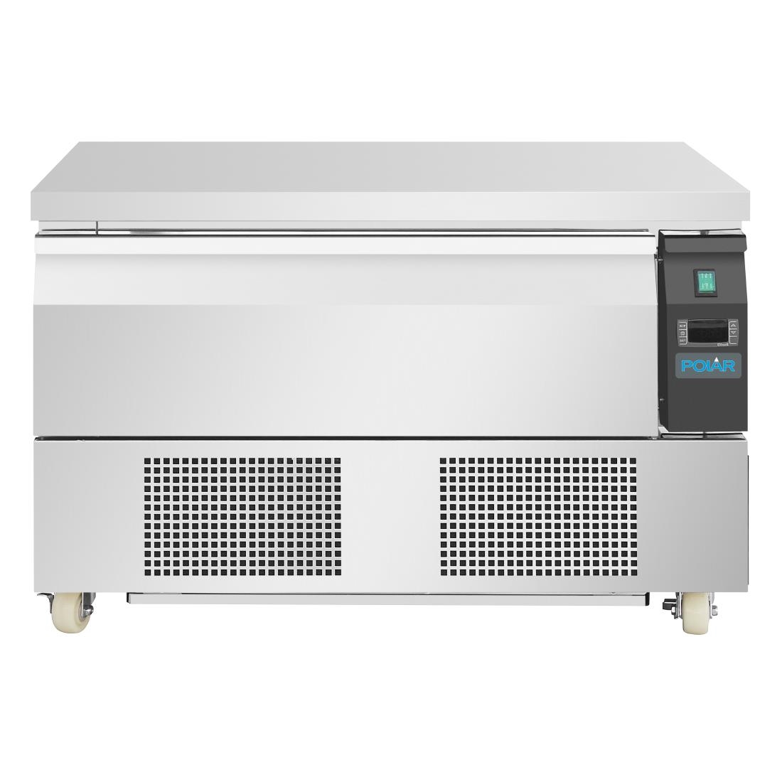 Soubassement double réfrigération 1 tiroir Polar Série U 2x GN 1/1 DA994