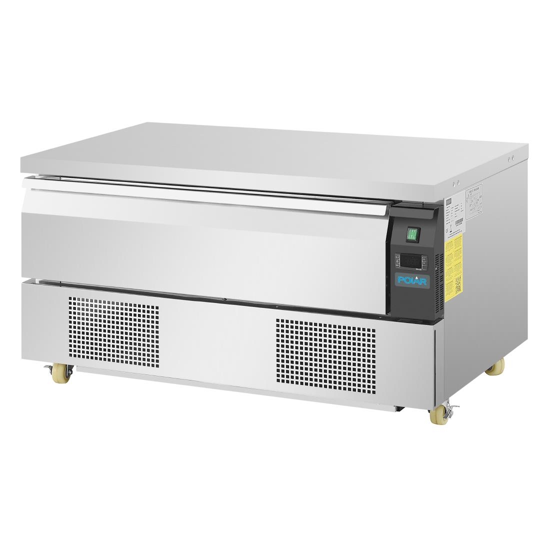 Soubassement double réfrigération 1 tiroir Polar Série U 3x GN 1/1 DA995