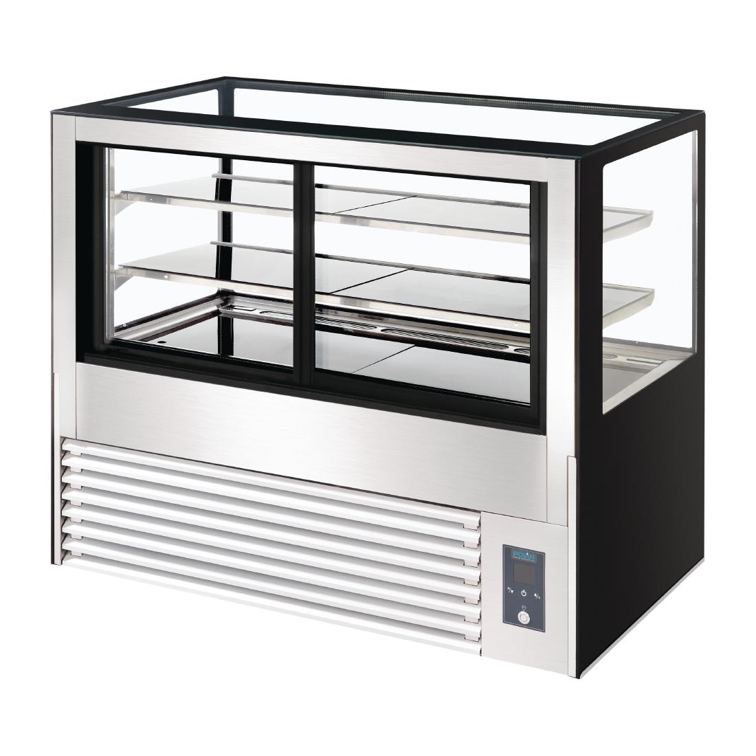 Vitrine service arrière réfrigérée Polar Série U 1500mm DB952