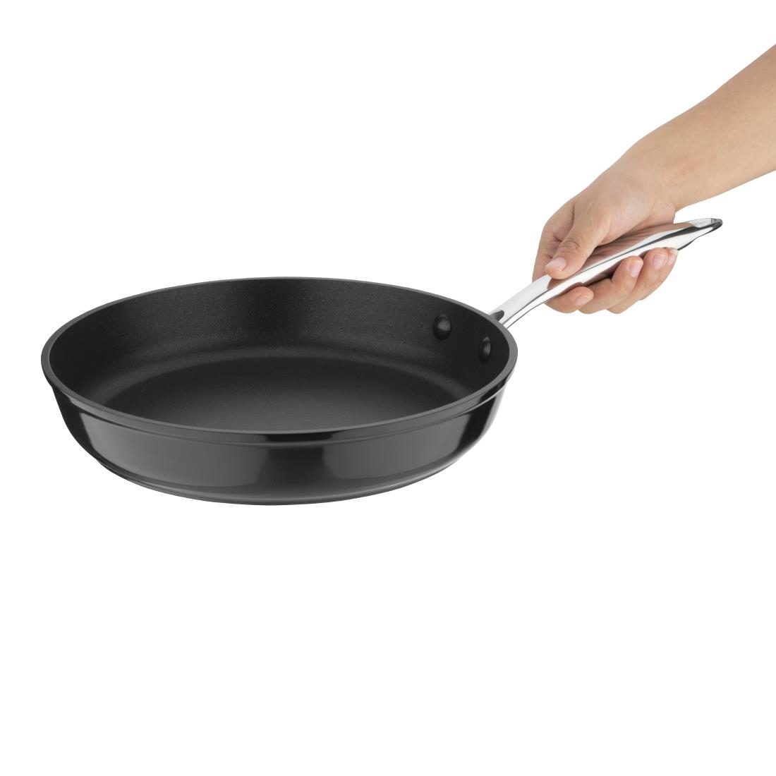 Poêle en fonte d'aluminium Vogue 260mm DC701