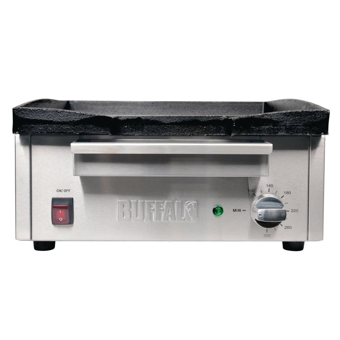 Plaque de cuisson électrique de comptoir Buffalo - 380x385mm DC901