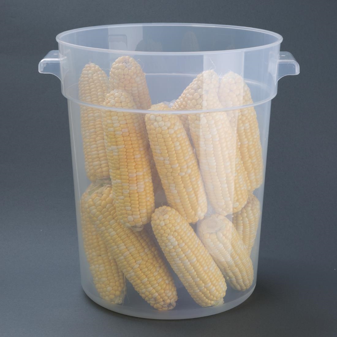 Conteneur alimentaire rond en polypropylène Vogue 20L DJ962