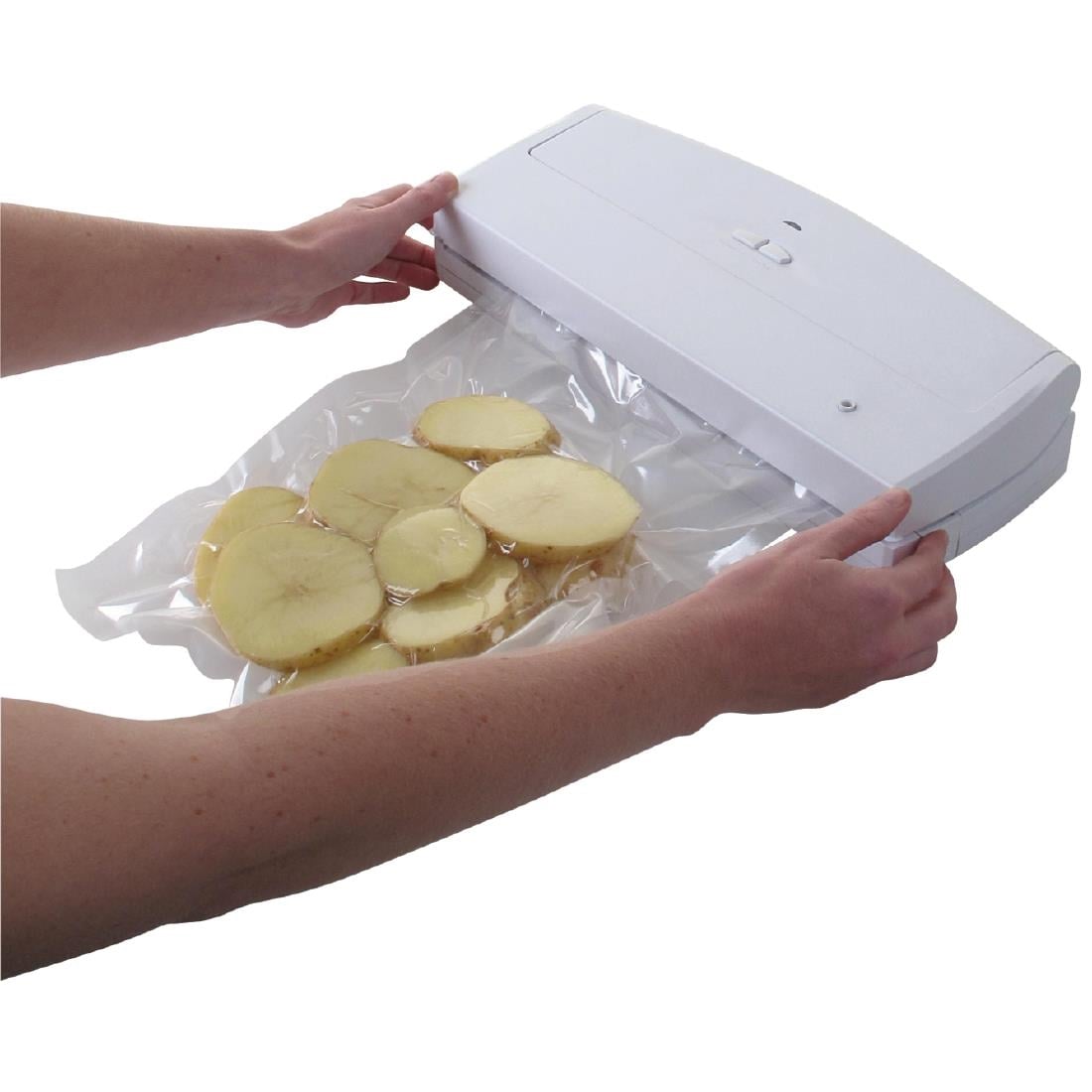 Sacs d emballage sous vide Vogue 250 x 350mm gaufrés (Lot de 50) DM882
