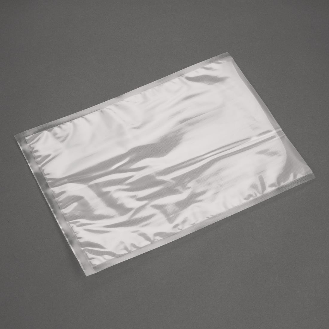 Sacs d emballage sous vide Vogue 250 x 350mm gaufrés (Lot de 50) DM882
