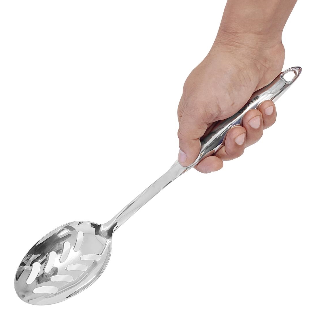 Cuillère ajourée inox Vogue 360mm DN994