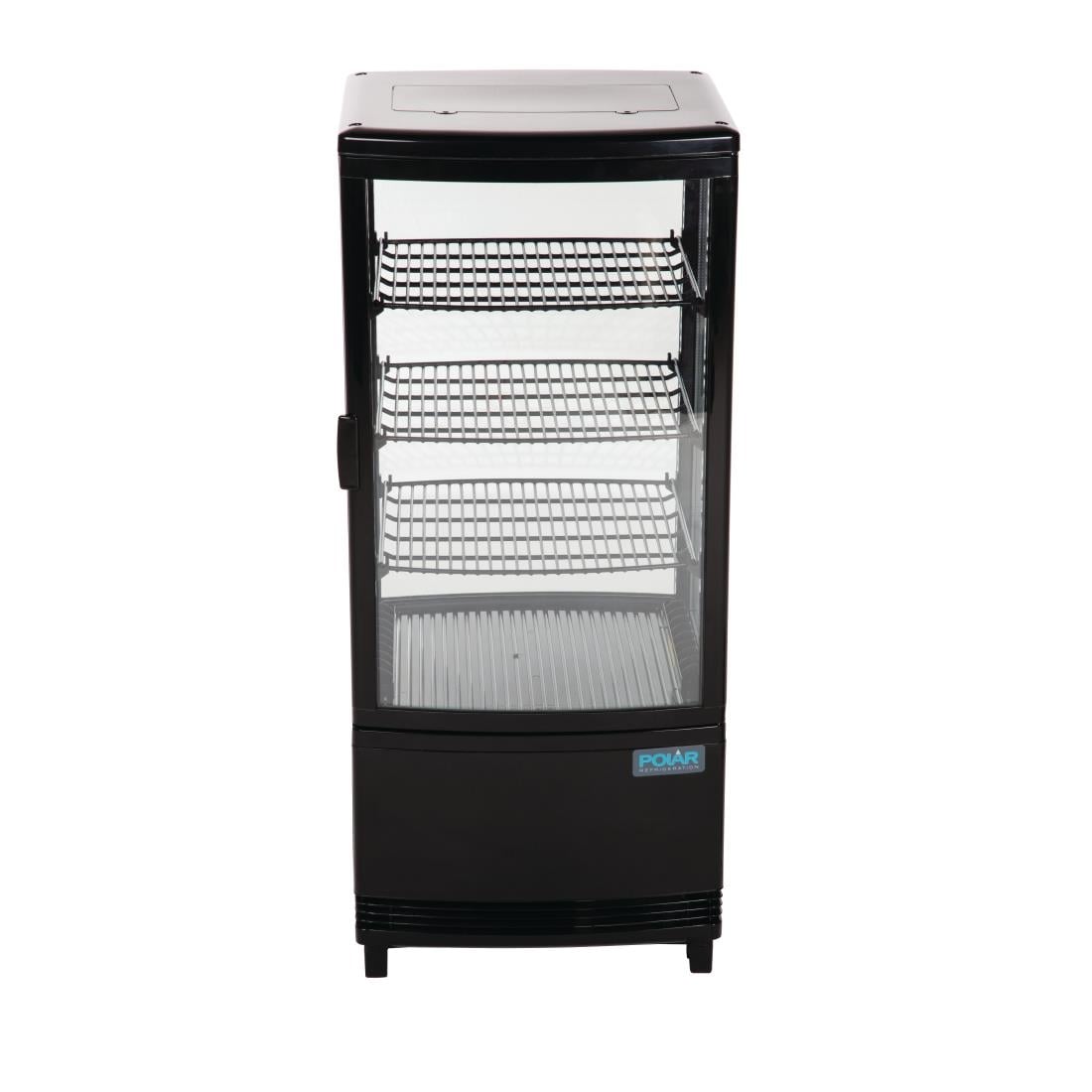 Vitrine réfrigérée avec portes incurvées Polar Série C 86L DP288