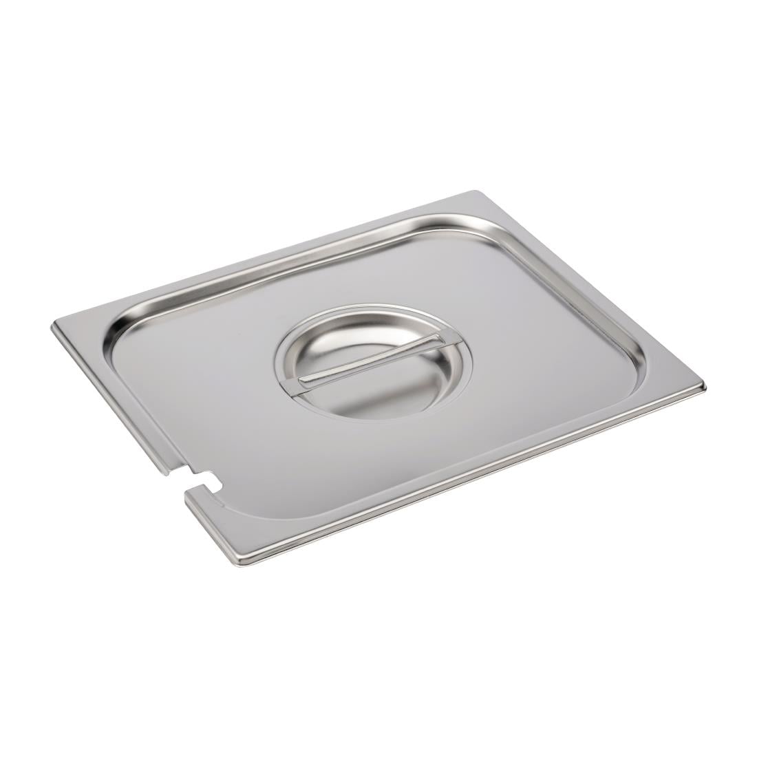Couvercle inox avec encoche GN 1/2 Gastro M DR496