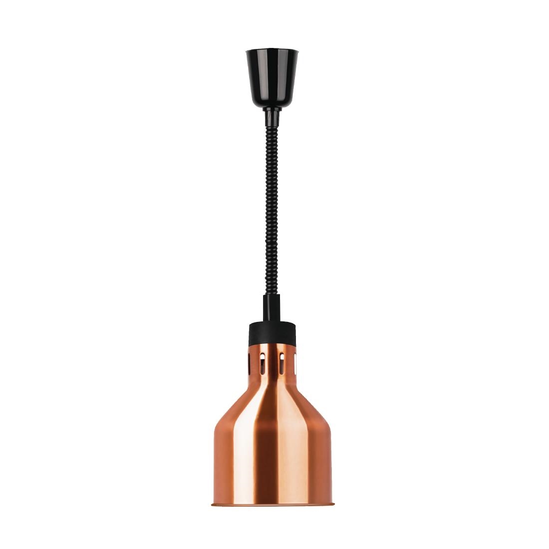 Lampe chauffante rétractable Buffalo finition cuivre DR757
